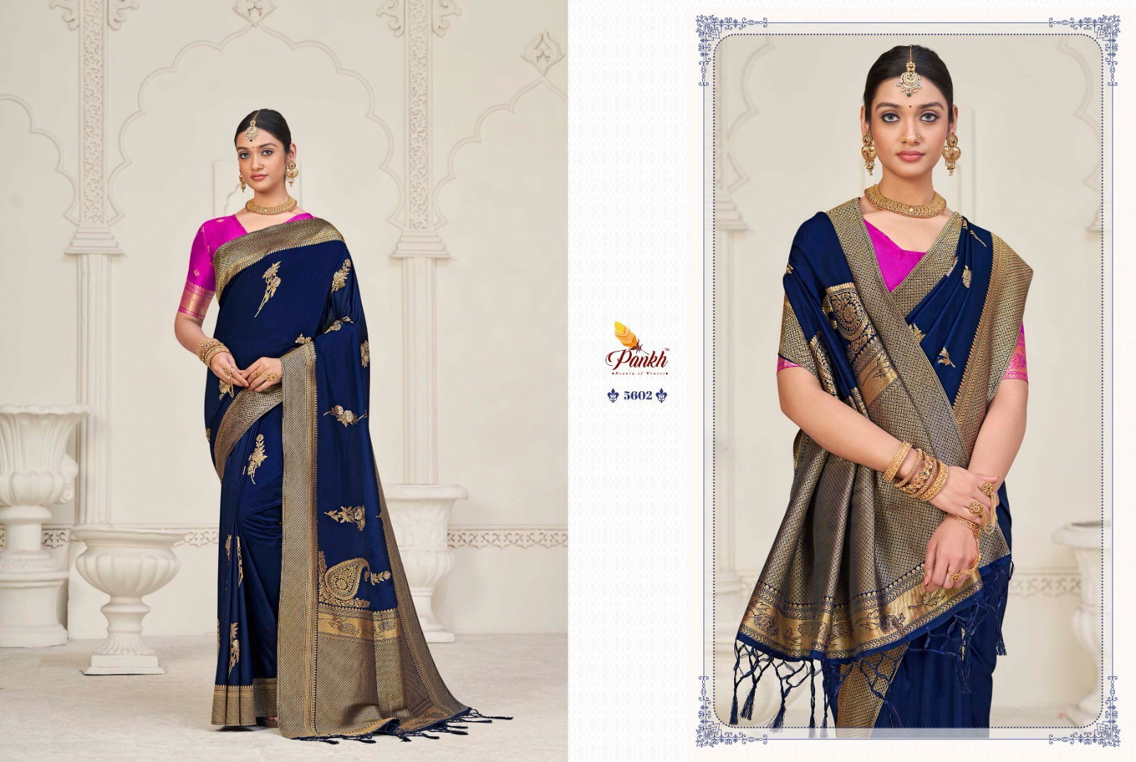 Aashi Silk Vol 1 By Pankh Wedding Sarees Catalog